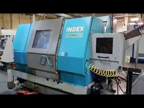 SOLD: Index G200 CNC Lathes 2002