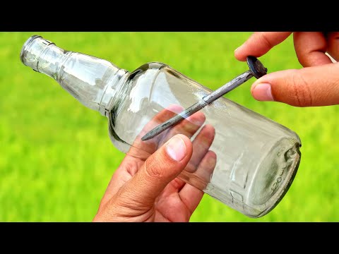 You WON'T Believe How to Make a Hole in a Glass Bottle in JUST 1 Minute — It's INSANE