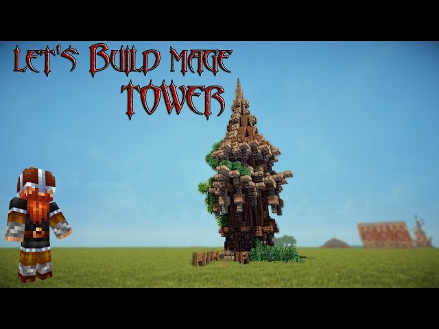 Let's Build series #1 Mage tower Minecraft Map
