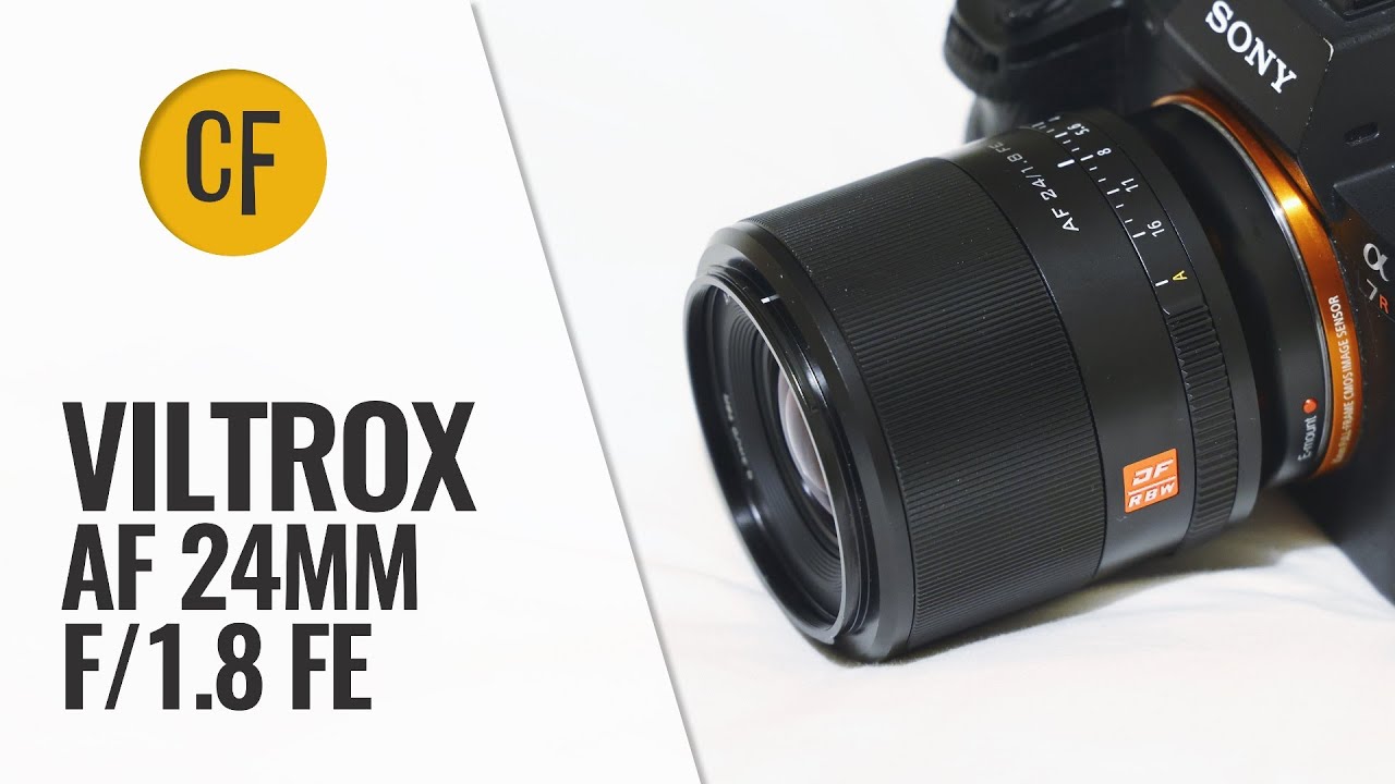 Viltrox Longueur focale fixe AF 24mm F/1.8 – Sony E-Mount