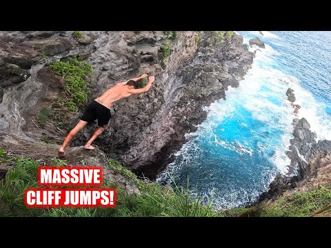 Epic Cliff Jumping Adventure | Maui, Hawaii. (4K)
