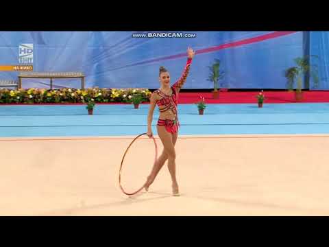 Alexandra Soldatova Hoop Final 2018 World Cup Sofia