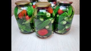 Ассорти на зиму! Хрустящие огурчики на зиму