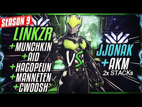Linkzr and 5 PRO Players VS JJonak and AKM's Stacks (MUNHKIN,AID,HAGOPEUN,MANNETEN,CWOOSH) [S9]