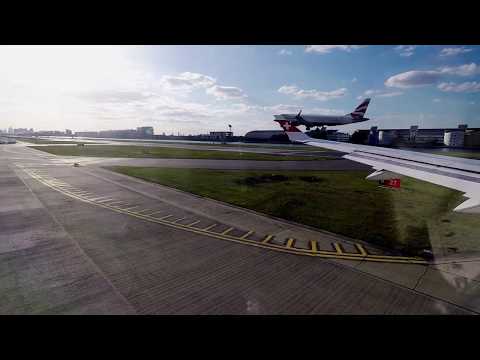 Take Off from London City Airport