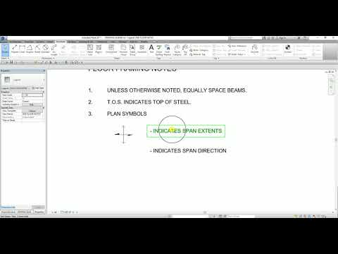 Revit Structure Lesson 17  How to create legend