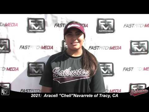 2021 Committed Stanislaus State Araceli Navarrete Athletic 3rd Base, Outfield & Catcher Skills Video