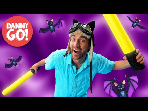 “The Bat Wing BEAT!” 🦇 Halloween Drum-Along Dance | Danny Go! Songs for Kids