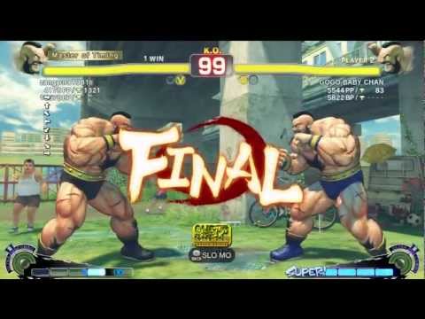 Hagejin (Zangief) vs Zangyura (Zangief) - AE 2012 Matches *720p*