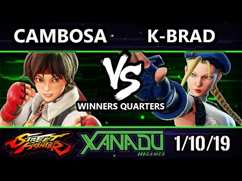 F@X 284 SFV - Cambosa (Sakura) Vs. K-Brad (Cammy) Street Fighter V Winners Quarters
