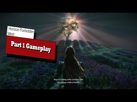 Horizon Forbidden West - PS4 Slim Gameplay Part 1