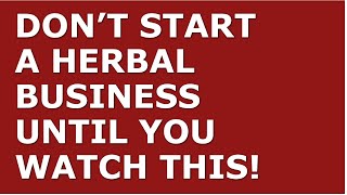 How to Start a Herbal Business | Free Herbal Business Plan Template Included