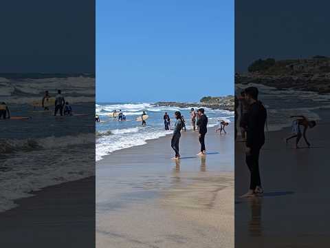 Así estuvo el mar este domingo en las playas del sur de Mar del Plata