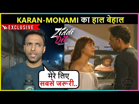 Karan & Monami Are Super WORRIED| Will They Be Able To Save Sanju?| Ziddi Dil Maane Naa On Location