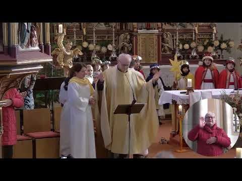 Freitag, 6.1.2023, 9:30 Uhr: Sternsingermesse aus Schwanenstadt