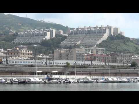 E. 444. INTERCITY   IN TRANSITO A GENOVA VOLTRI - 6 - 8 - 2014.