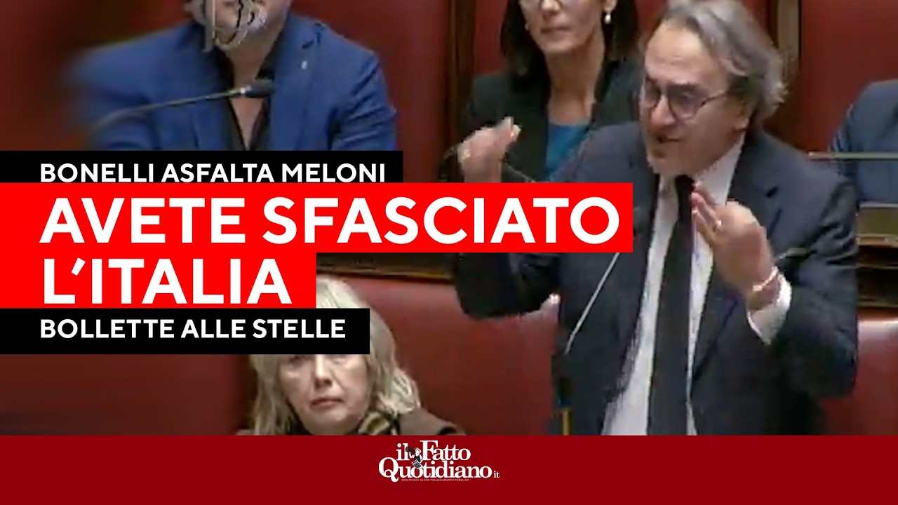 “La vedo nervosa, andiamo al voto subito”: Bonelli contro Meloni. “Avete sfasciato l’Italia”