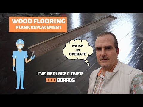 WOOD FLOORING REPAIR - BOARD REPLACEMENT - HOW TO...