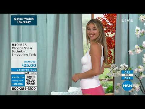 Rhonda Shear Butterknit Smoothing Tank