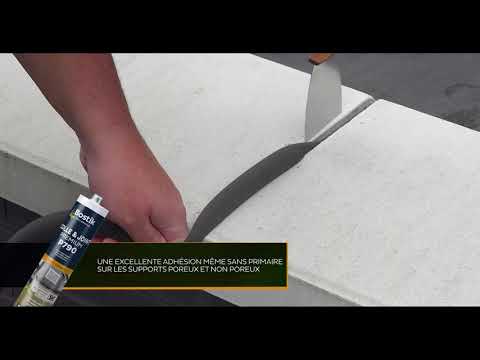 Mastic-colle polyuréthane - multi-usages - Premium P790 BOSTIK