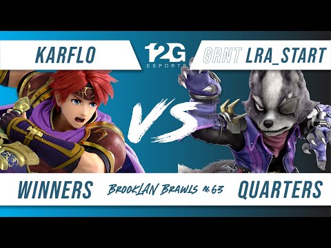 BrookLAN Brawls 63 - Karflo (Roy) v. GRNT | LRA_START (Wolf) - Winners Quarters