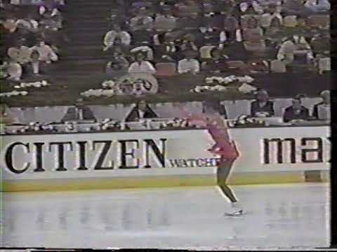 Jill Trenary USA - 1987 World Figure Skating Championships Short Program