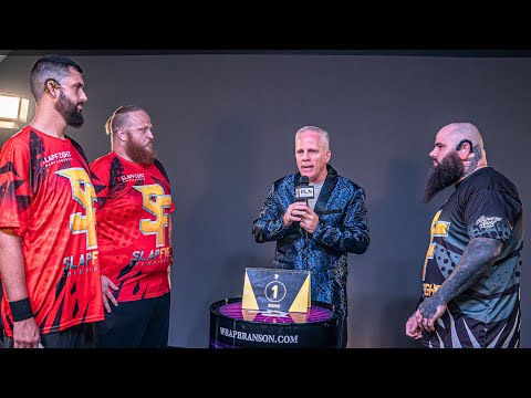 2 vs 1 Slap Match with ‘Frank the Tank!!’