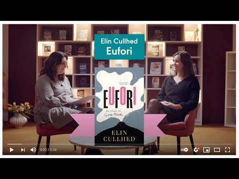 Elin Cullhed, aktuell med boken Eufori, intervjuas av Soraya Lavasani