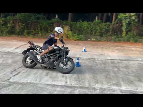 Gymkhana GP 2023 stage1 / Nikita Bykov Yamaha XSR 155 2019 / heat1 / 00'40"95