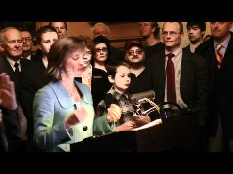 Vermont Strong License Plate Press Conference - Feb 9, 2012