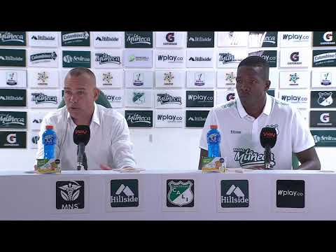 Rueda de prensa de Cali tras su partido con Santa Fe