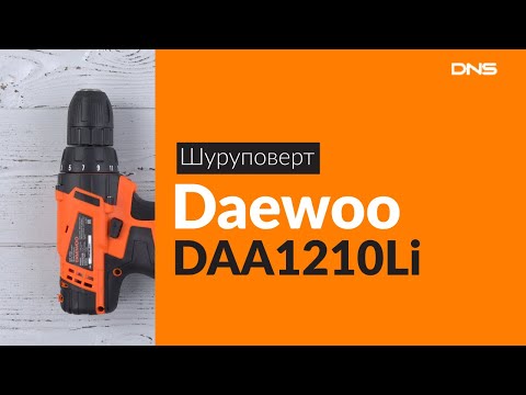 Akumuliatorinis gręžtuvas DAEWOO DAA 1210Li