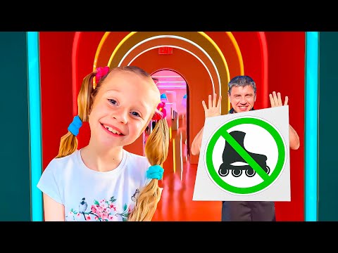 Novas regras de conduta de Nastya e papai em português