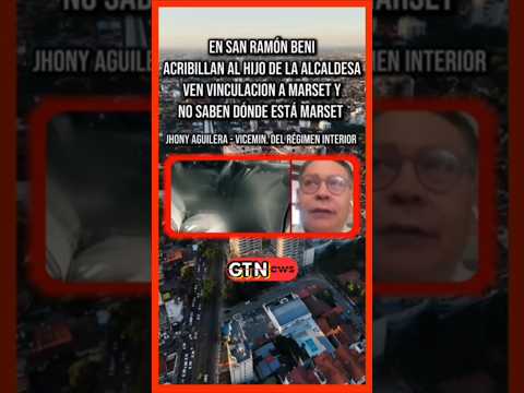 En San Ramón Beni acribillan a hijo de la Alcade, vinculan a Marset#acribillan #sanramon #noticias