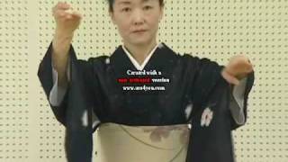 preview picture of video '長野びんずる 正調びんずる踊り ワンポイントレッスン Binzuru dance lesson'