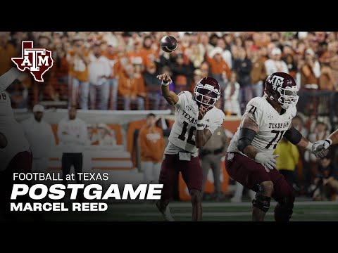 Texas Postgame: Marcel Reed