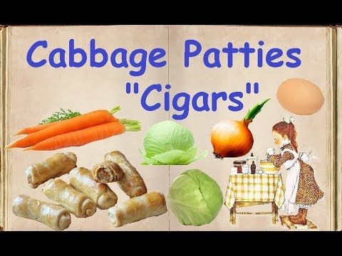 Cabbage Patties "Cigars" / Book of recipes / Bon Appetit