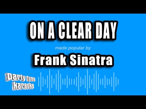 On A Clear Day - Frank Sinatra