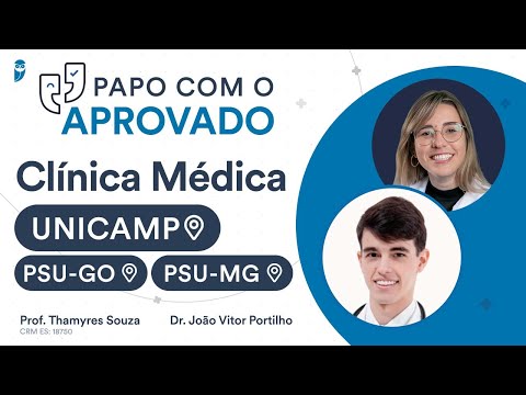 Papo com o Aprovado em Clínica na Residência Médica PSU-MG (1º lugar), PSU-GO e UNICAMP - Dr. João