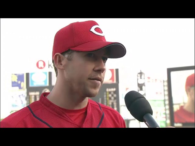 カープ・バリントン投手ヒーローインタビュー 2014/6/1 イーグルス対カープ