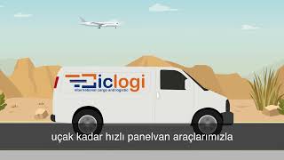 İclogi Lojistik Şirketi Tanıtım Lojistik ve Nakliye Animasyonları | 2D