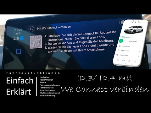 VW ID3, ID4 mit We Connect verbinden | App Klimasteuerung und Laden