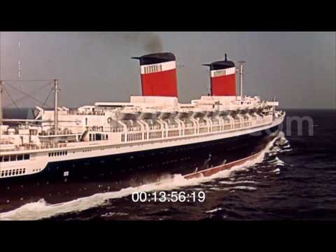1950s SS United States World's Fastest Ocean Liner