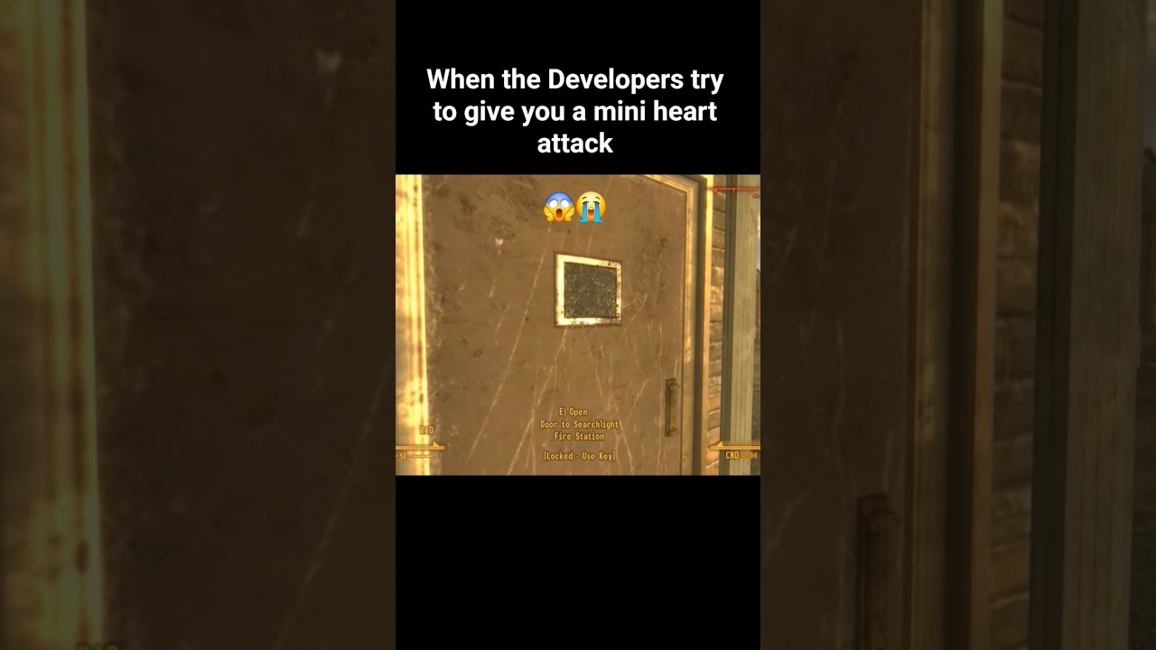 One of the scariest moments in FNV 😱😭 #fallout