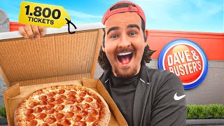 Can I Win A Pizza At The Arcade!