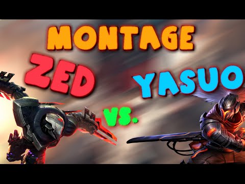 Zed vs Yasuo Montage (feat ArKaDaTa, Vermilion, Faker, Dade, Dopa) - League of Legends - LoL Videos