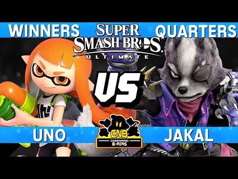 Smash Ultimate Tournament Winners Quarters - Uno (Inkling) vs Jakal (Wolf) - CNB 207