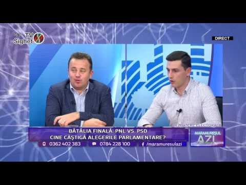 Maramuresul Azi dezbatere electorala 8  decembrie - BATALIA FINALĂ:  PSD VS. PNL