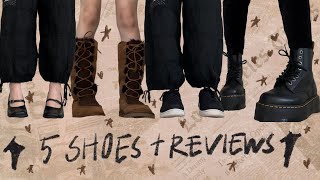 [eng subs] four shoes & my thoughts - allbirds, docs, uggs, thrifted mary janes