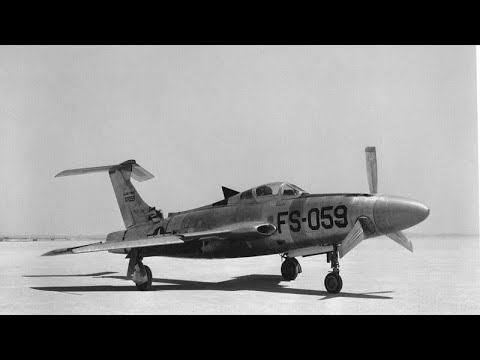 Real XF-84 Thunderscreech audio